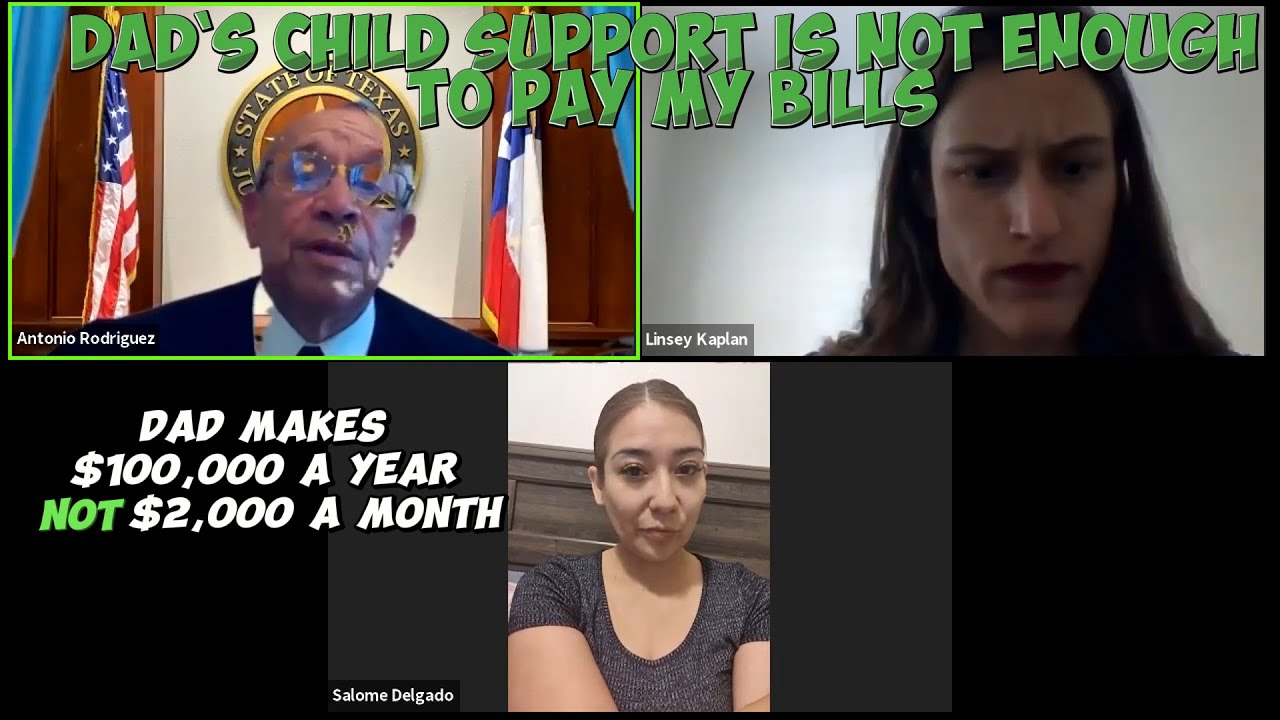 Dad`s Child Support Is Not Enough to Pay My Bills