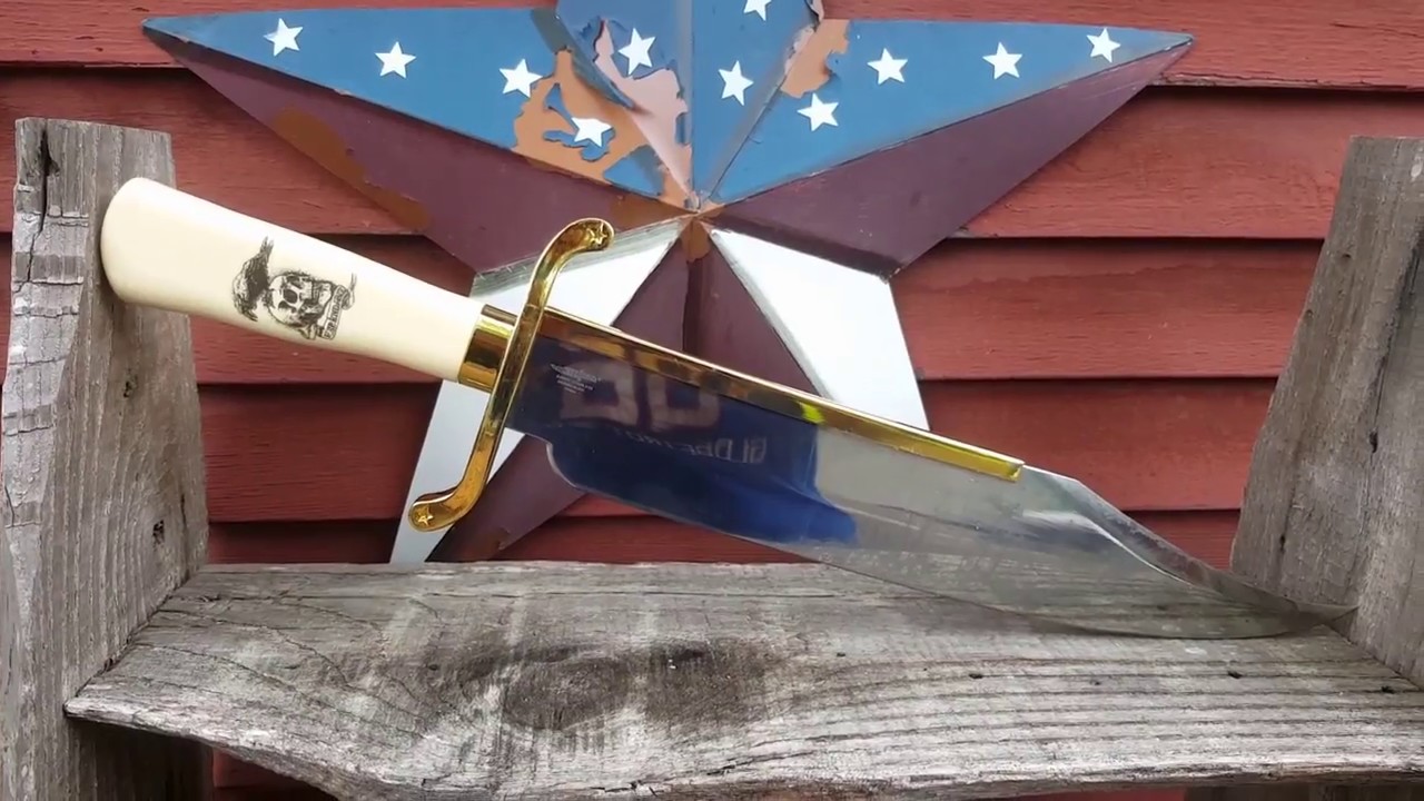 Gil Hibben Expendables Bowie knife review