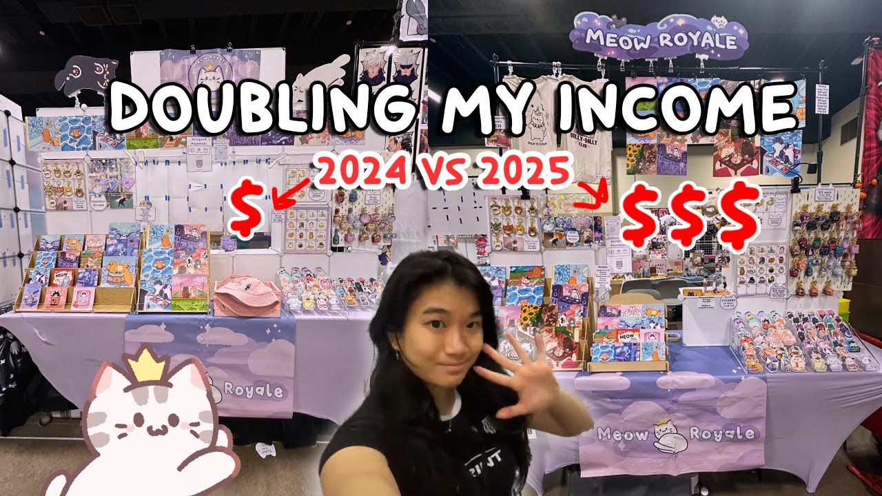 What Changed? Anime Fortier 2025 Artist Alley Vlog || Year by Year Analysis