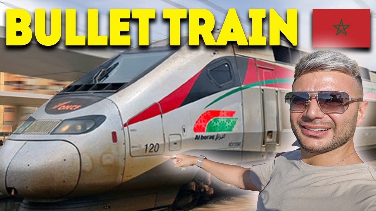 MOROCCO HAS AFRICA'S FASTEST TRAIN 🇲🇦 (1st Class BULLET TRAIN)