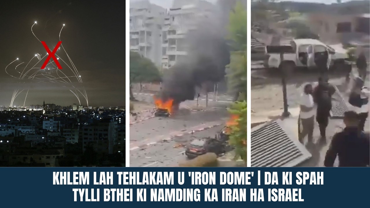 KHLEM LAH TEHLAKAM U 'IRON DOME' | DA KI SPAH TYLLI BTHEI KI NAMDING KA IRAN HA ISRAEL