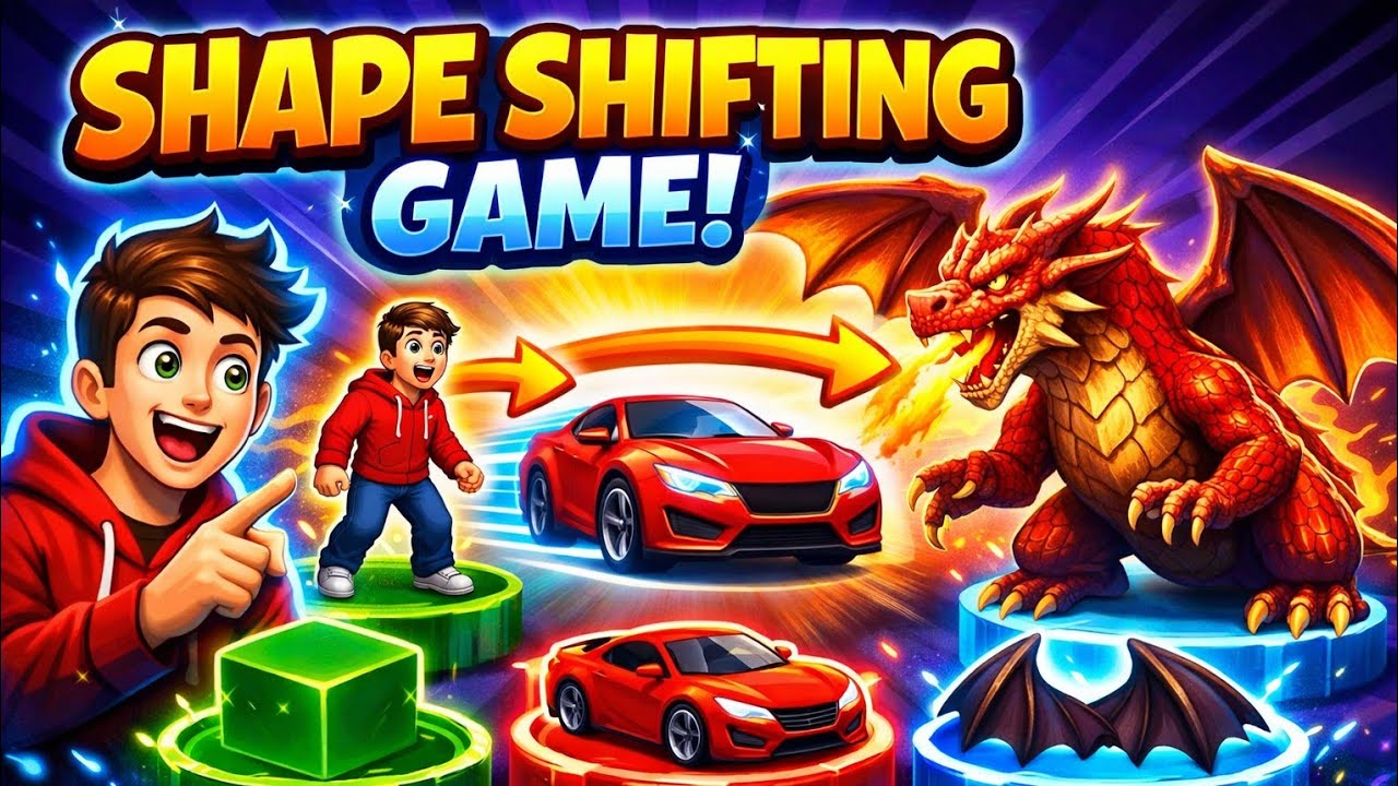 गलत Shape = Game Over 💀 | Shape Shifting Challenge