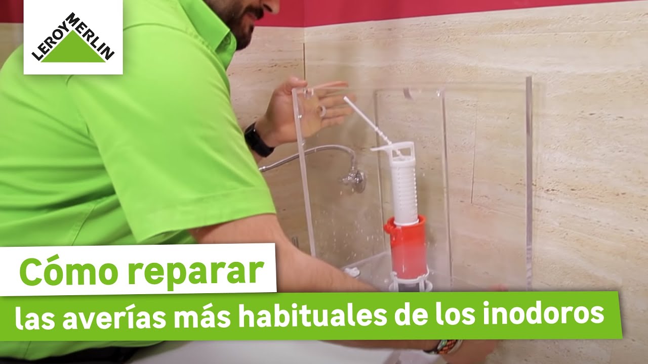 Cómo reparar averías habituales en inodoros | LEROY MERLIN