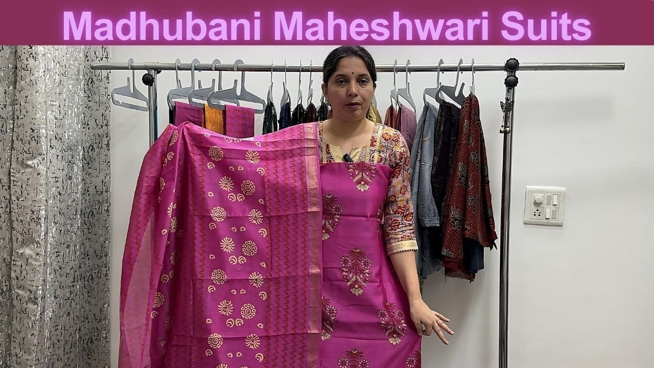 Madhubani Maheshwari Suits, Mohali Boutique, Majha Creations, Patiala Salwar