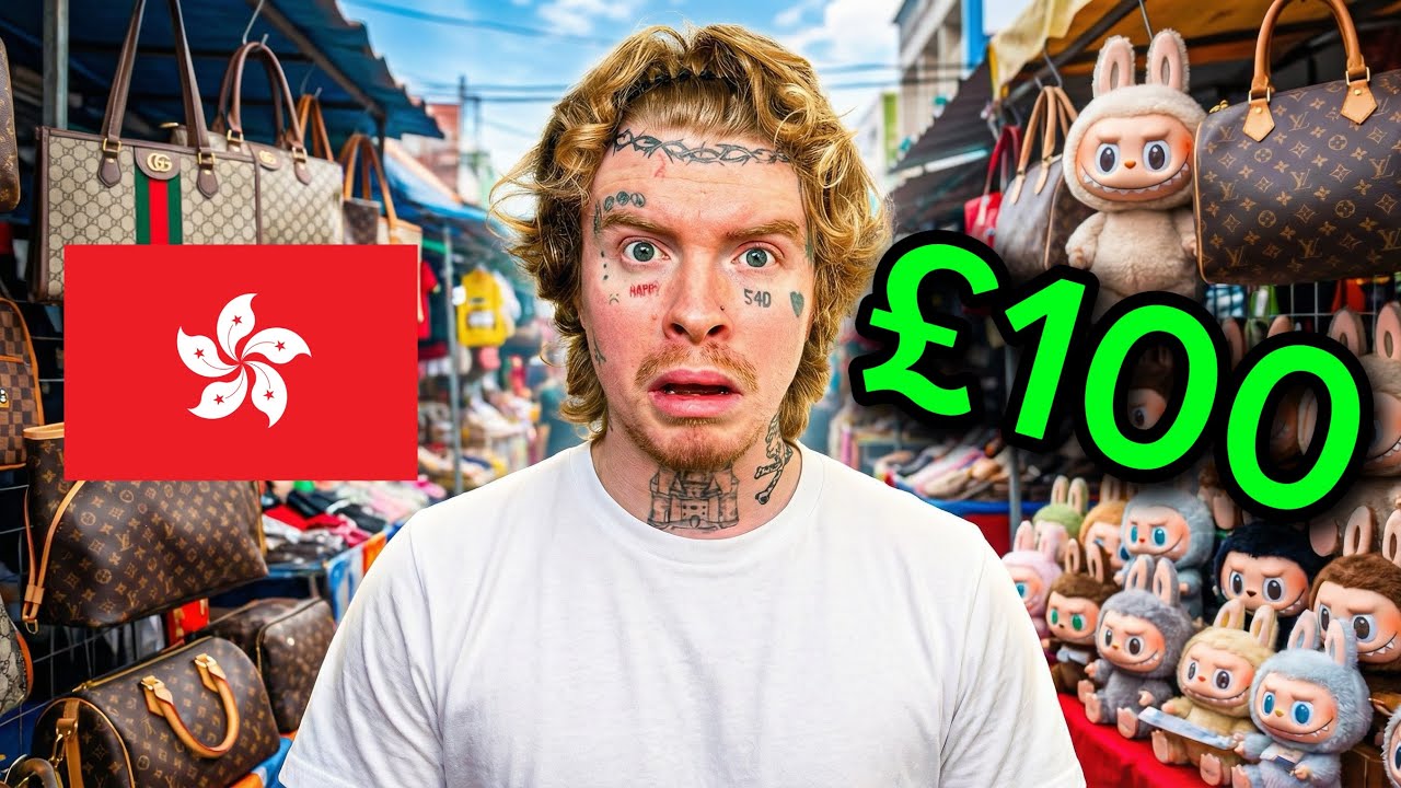 I Spent £100 at Hong Kong's FAKE Markets!