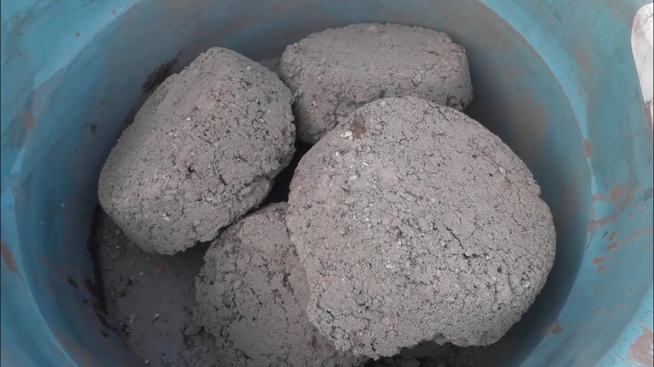 Bajri smokey spheres dry crumbling+water ASMR crumbling 💦☑️🤤+dusty heaviest💦