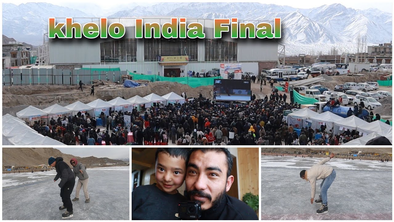 CRAZY Crowd, Real Struggles & Pure Vibes! #kheloindia #winter #ladakhivlogger #video @LDRvlogs