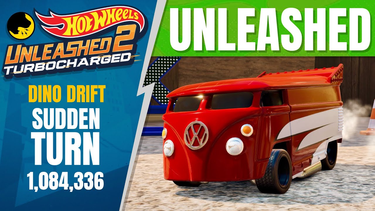 Dino Drift - Sudden Turn (Drift Master) Unleashed Goal | Hot Wheels Unleashed 2