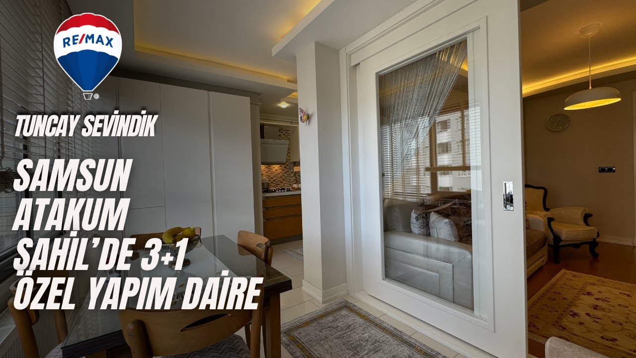ATAKUM KÖRFEZ SAHİLDE ÖZEL YAPIM 3+1