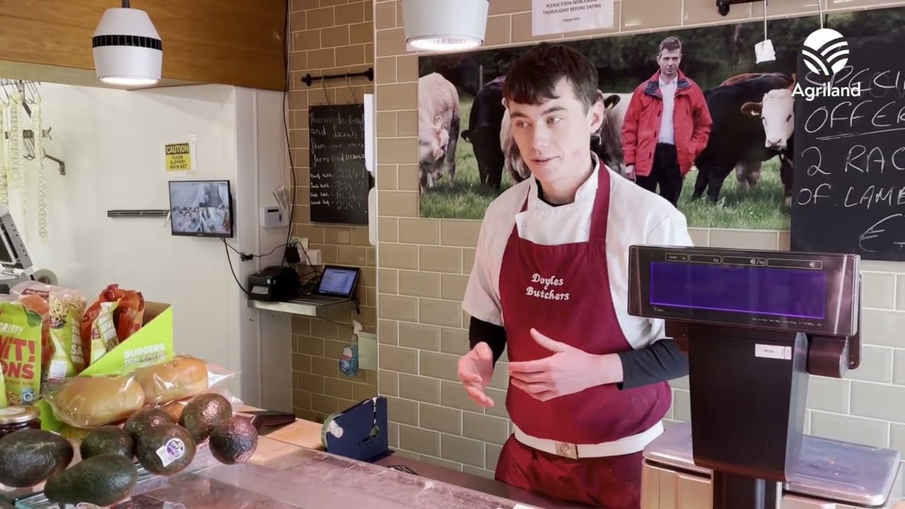 Taking beef and lamb from farm to shop in Dunlavin