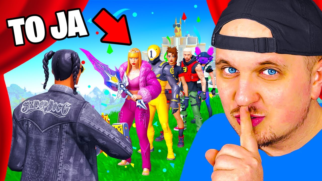 SEKRETNIE UKRYŁEM SIĘ NA TOP MODEL ROZDZIAŁ 2 w Fortnite