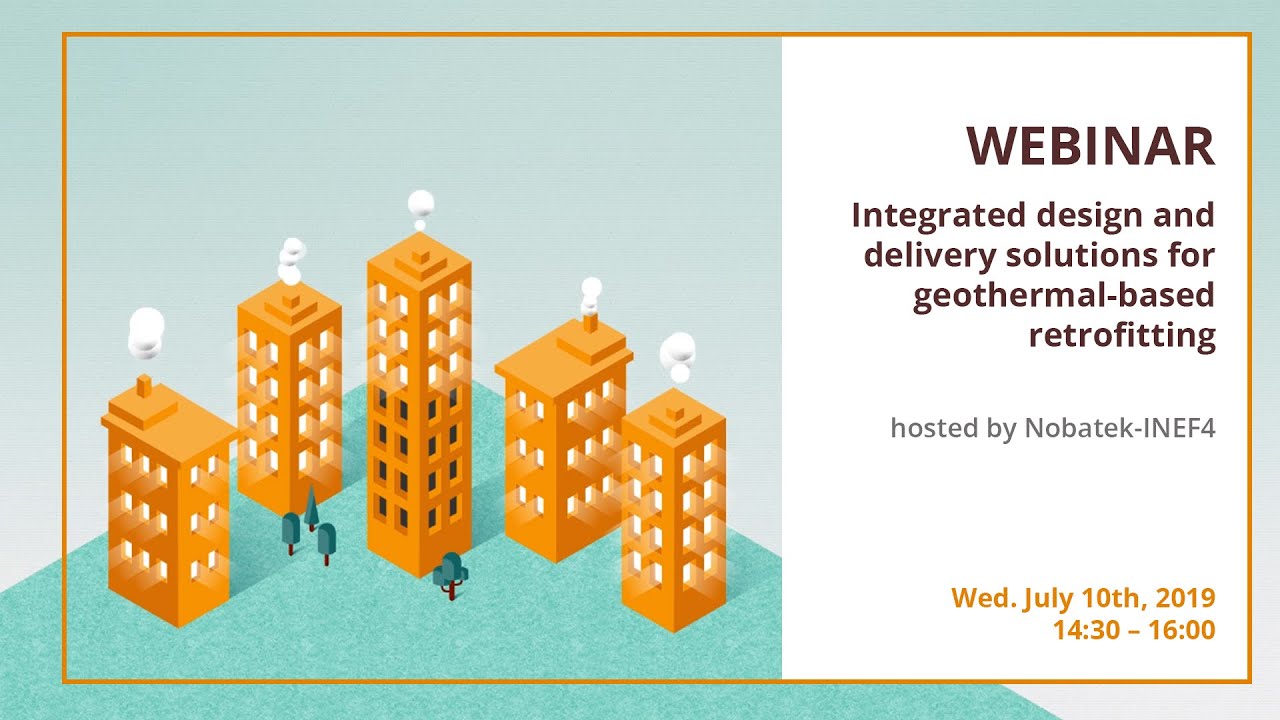 GEOFIT Webinar: IDDS for geothermal-based retrofitting