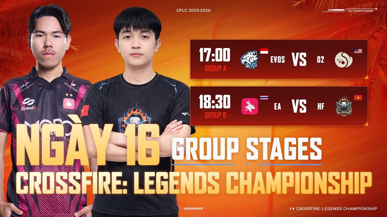 LIVESTREAM NGÀY THI ĐẤU 28/01 | VÒNG BẢNG TUẦN 4 | SEA CROSSFIRE: LEGENDS CHAMPIONSHIP 2026
