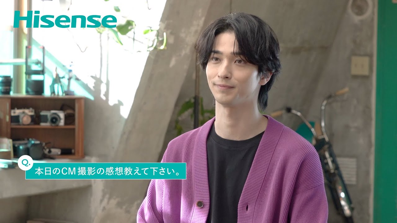 TVCM「my new life」篇 横浜流星 インタビュー