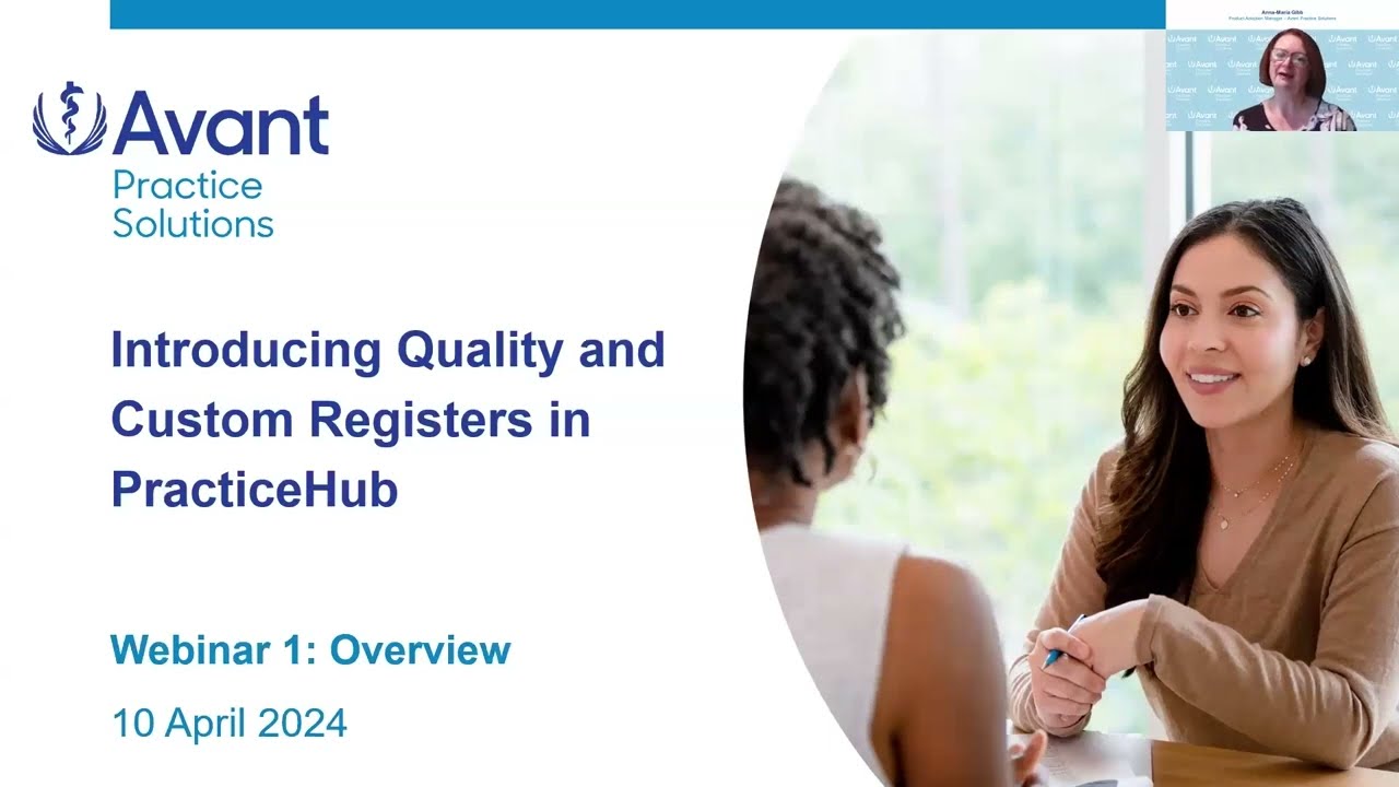 Webinar Recording: Quality and Customs Register 1