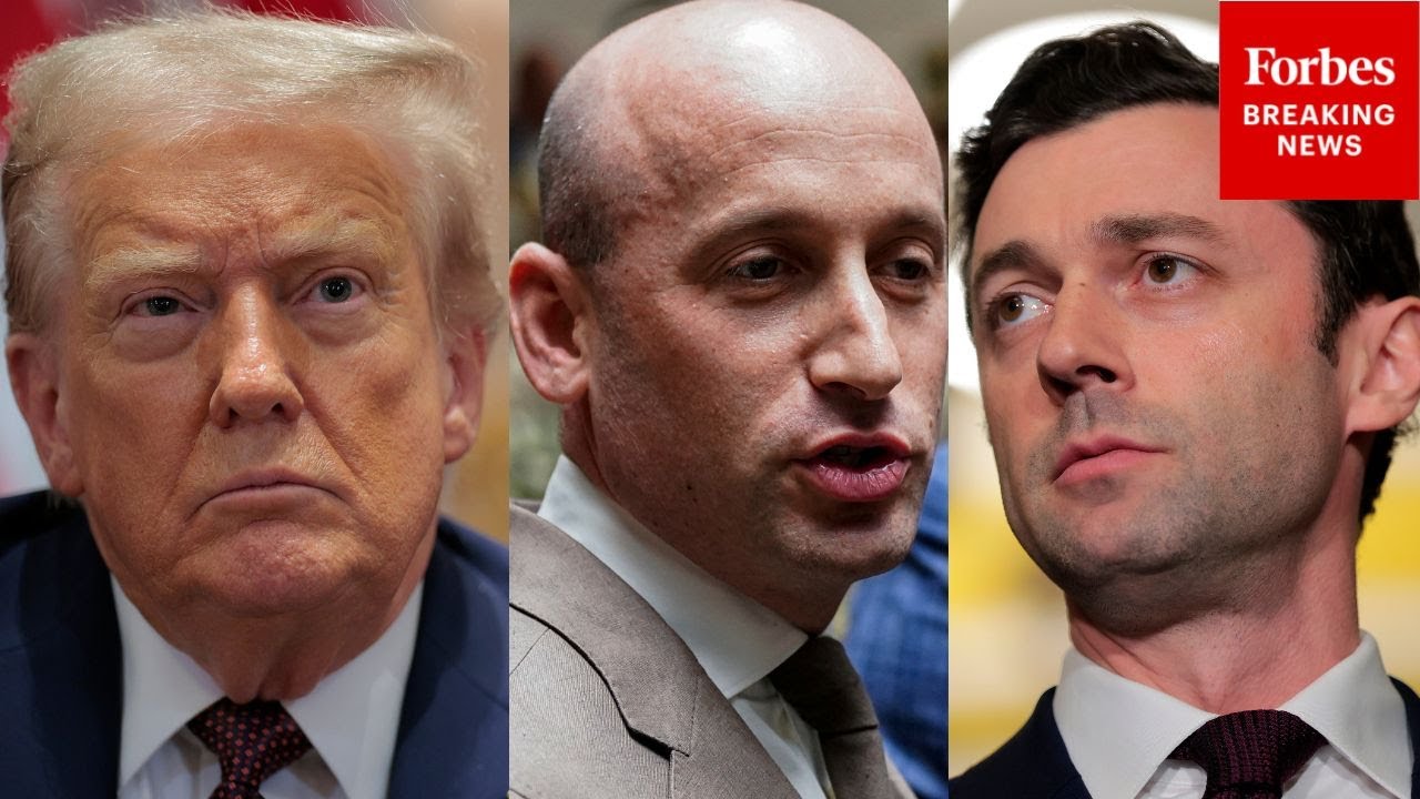 'They Imitate The Blood And Soil Rhetoric Of History's Worst Regimes': Ossoff Slams Miller, Trump