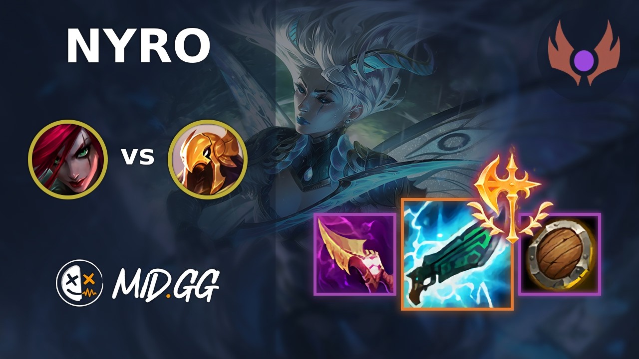 MID.GG: [ Nyro ] Katarina MID vs Azir | EUW MASTER | LOL Season 2026