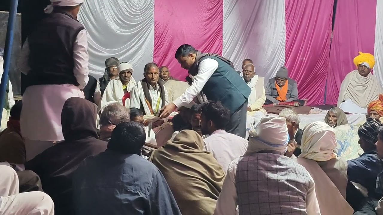 फाग गायक परमाल सिंह बघेल काशीपुरा (भारी हो बहा मचो कुलाहल भारी) दूहिया ग्वालियर में 