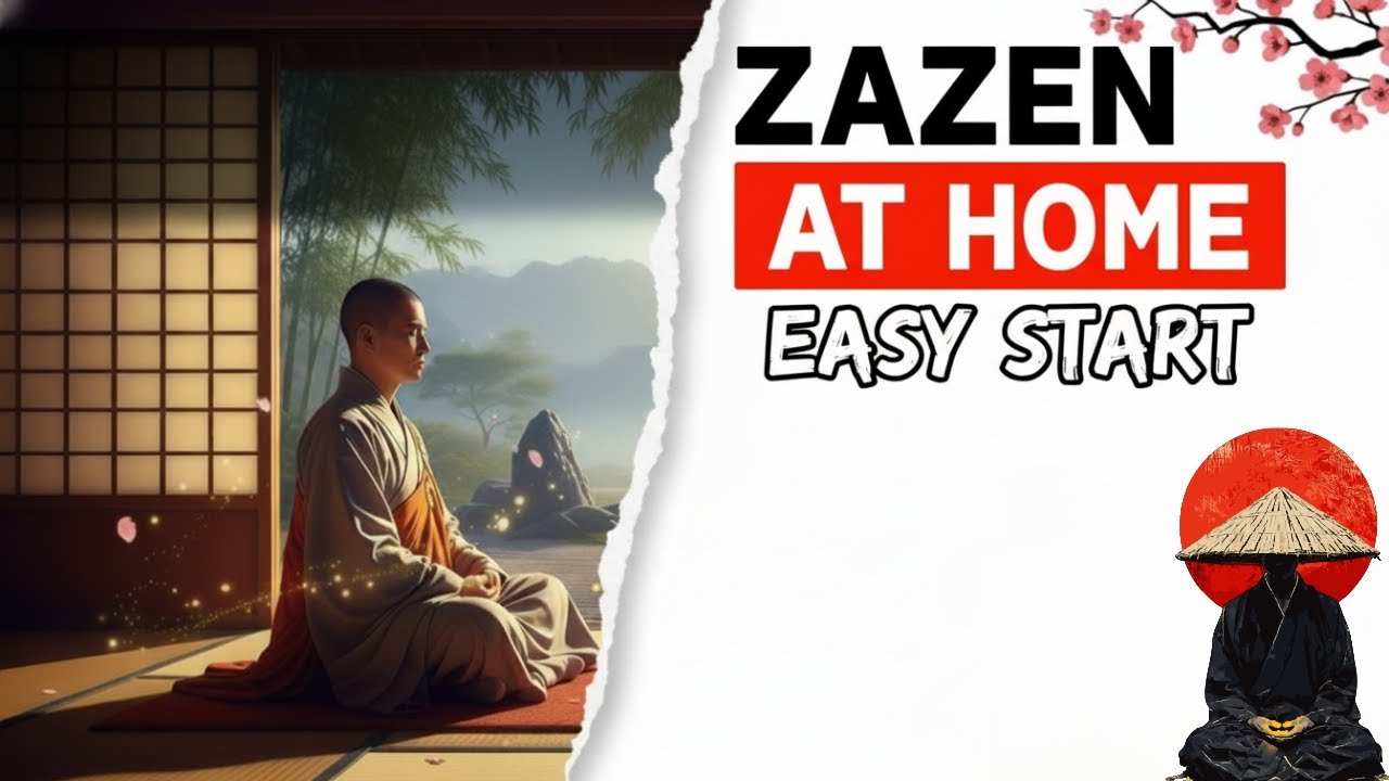 How to Practice Zazen at Home for Beginner - Zen Master Daishi
