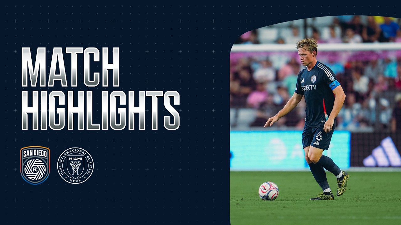 Highlights: Inter Miami CF vs. San Diego FC
