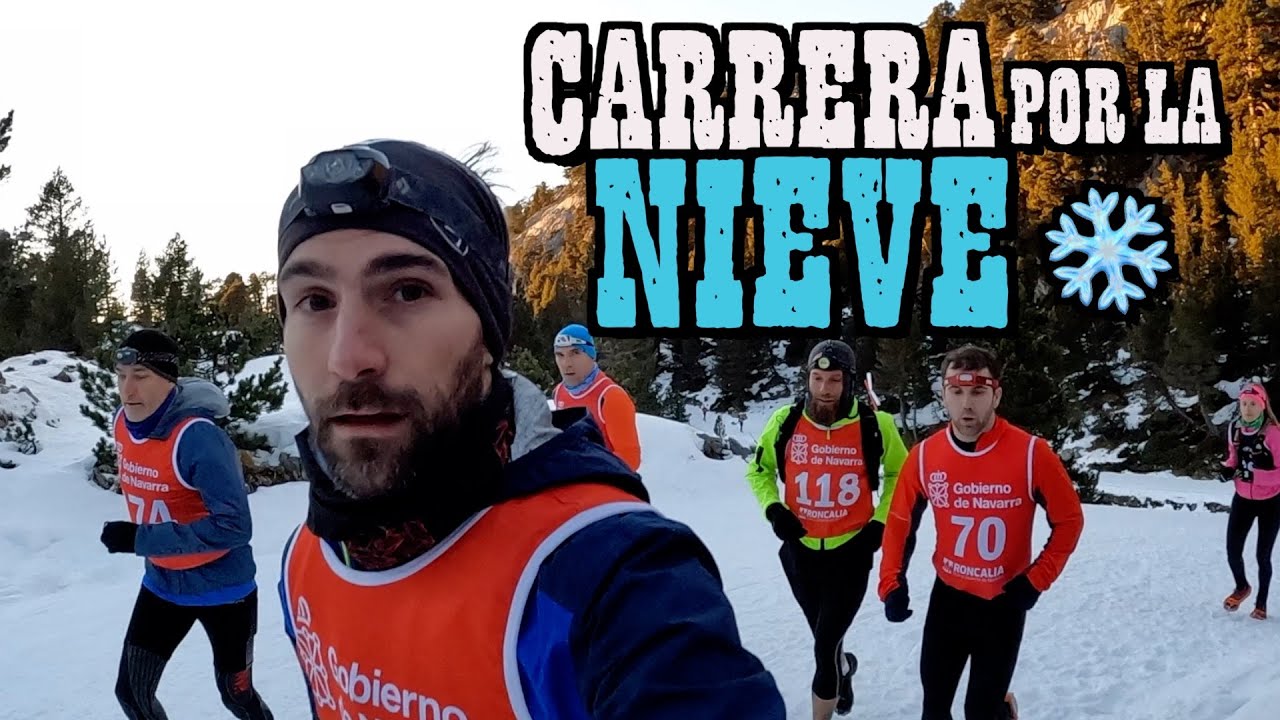 ⛄️❄️  SNOWRUNNING Larra Belagua 2024 // ¿Una CARRERA por la MONTAÑA NEVADA? //