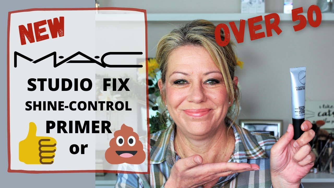 Mac Studio Fix Mattifine Shine-Control Primer Review | Mature Skin | 50 Plus