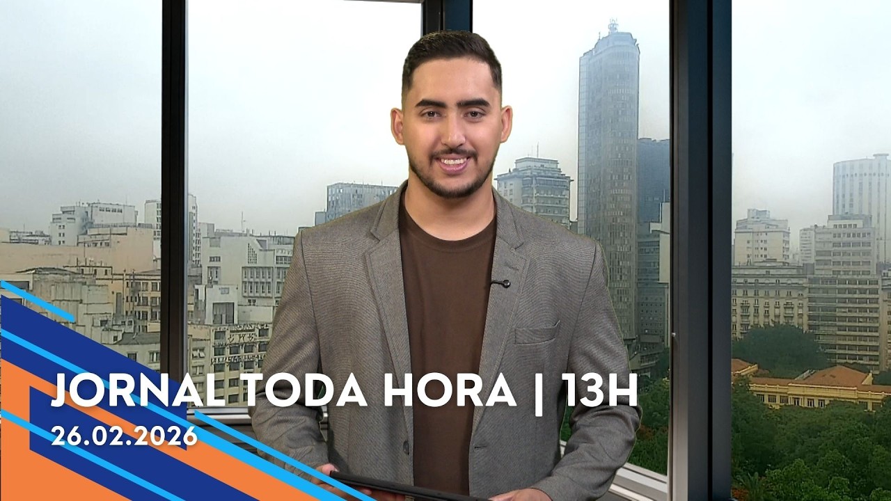 Jornal Toda Hora | 13H | Quinta-feira (26/Fev/2026)