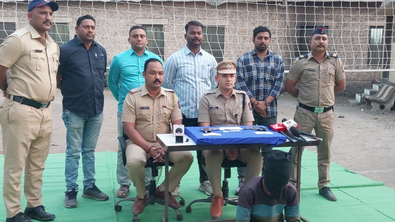 मालेगाव - गावठी कट्टे विकणारे रंगेहात पकडले; पोलीस उपनिरीक्षक सचिन चौधरींची मोठी कारवाई. SHARP NEWS 