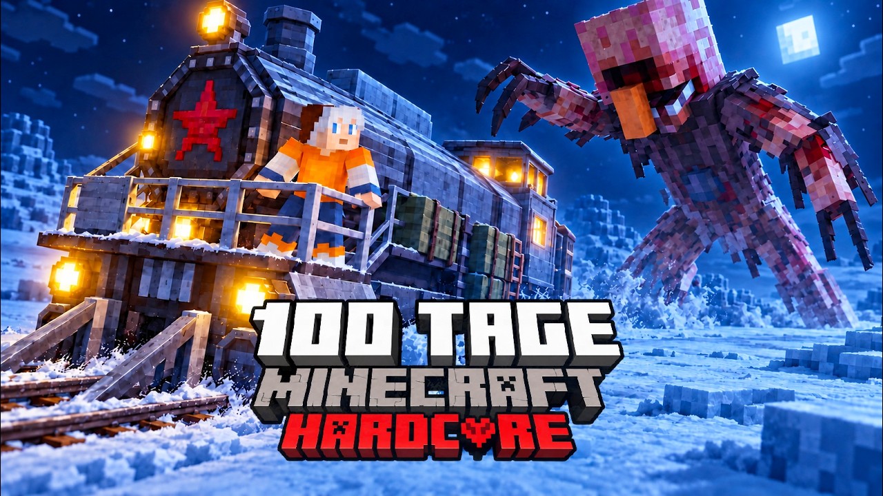 &Uuml;berlebe ich 100 TAGE auf einem GEPANZERTEM ZUG?... Paradise Parasites