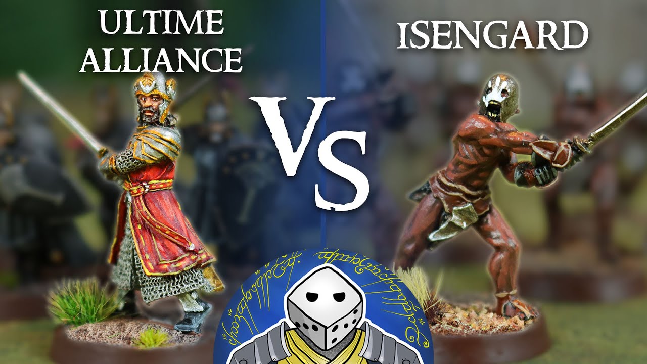 ULTIME ALLIANCE VS ISENGARD - Rapport de Bataille Le Seigneur des Anneaux #1 (MESBG)