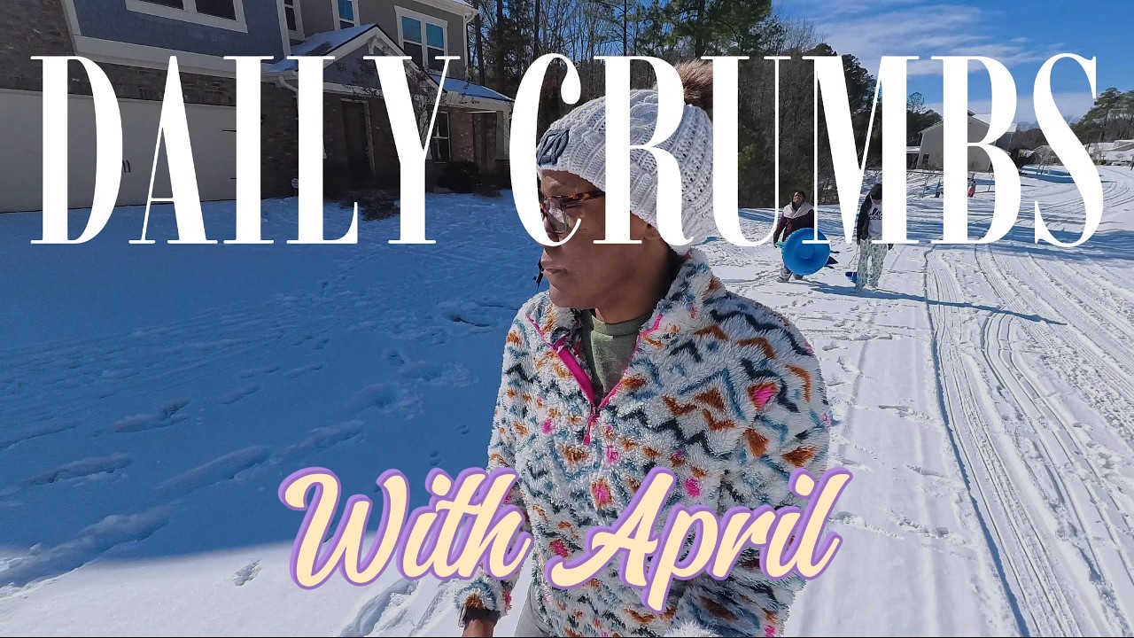 DAILY CRUMBS | snow day in Durham, taking down Christmas decor, dance observation night