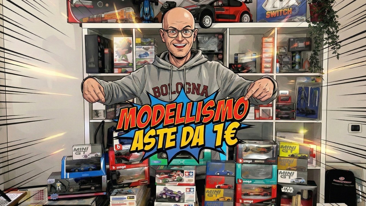 Modellismo 💸 ASTE da 1€ 🚗🚁✈️🚜⛵️🚂 [#014]