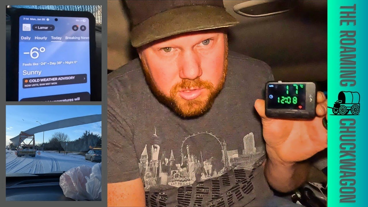 Solo Car Camping | 2026 Winter Storm! 