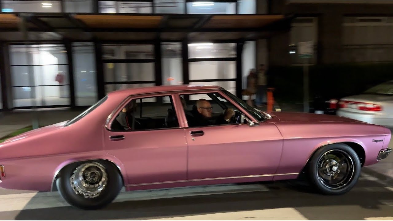 Underground Night Street Car Meet Blocks The Streets