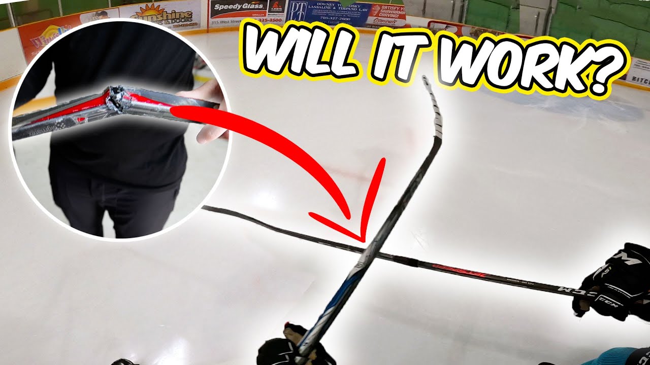 We Tried to Fix our Broken Hockey Sticks - Shinny Shenanigans (Episode 5)
