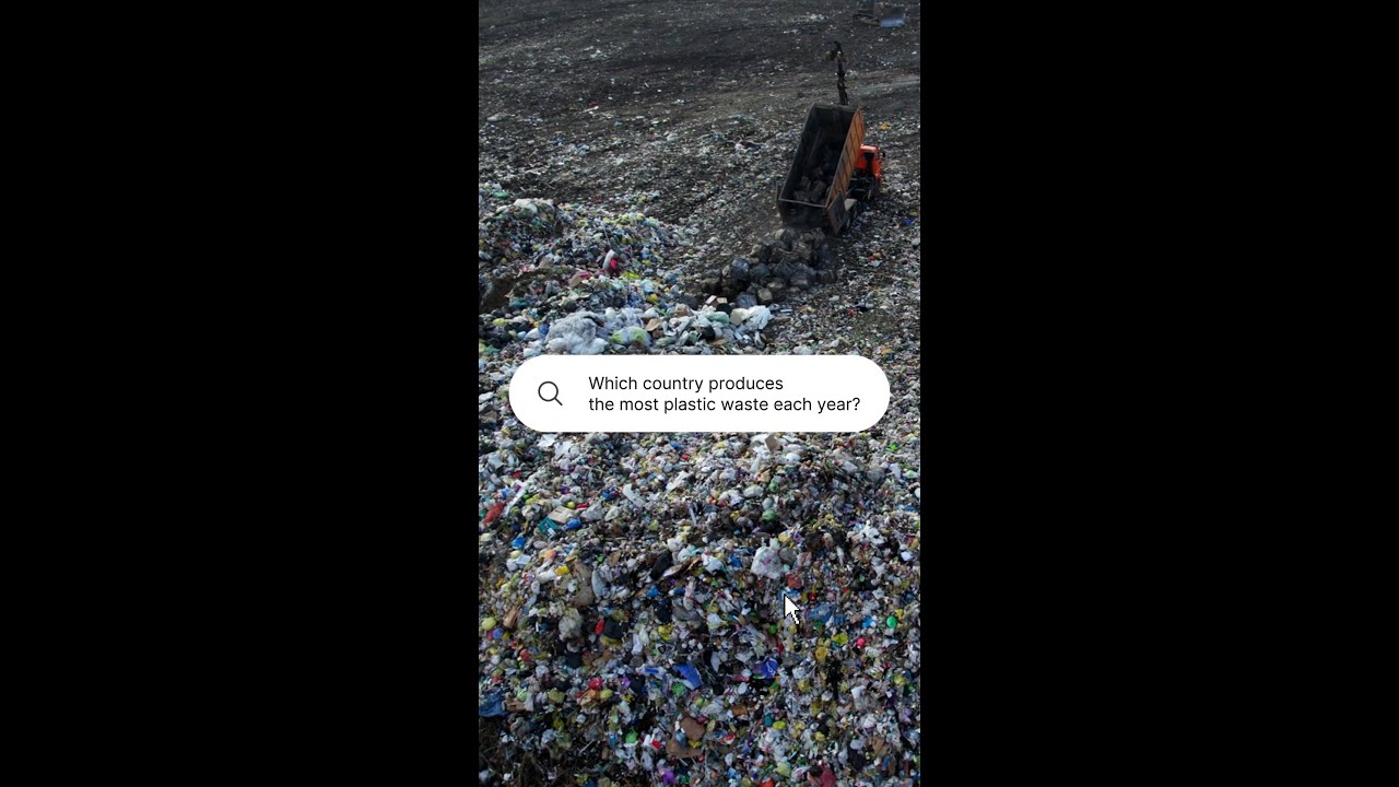 Which country produces the most plastic waste each year?