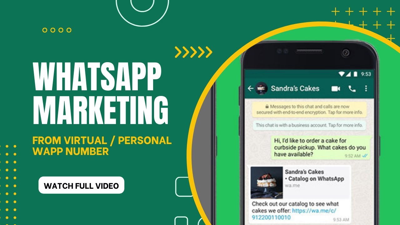 How to send bulk whatsapp message from personal and virtual number| Dot Technologies