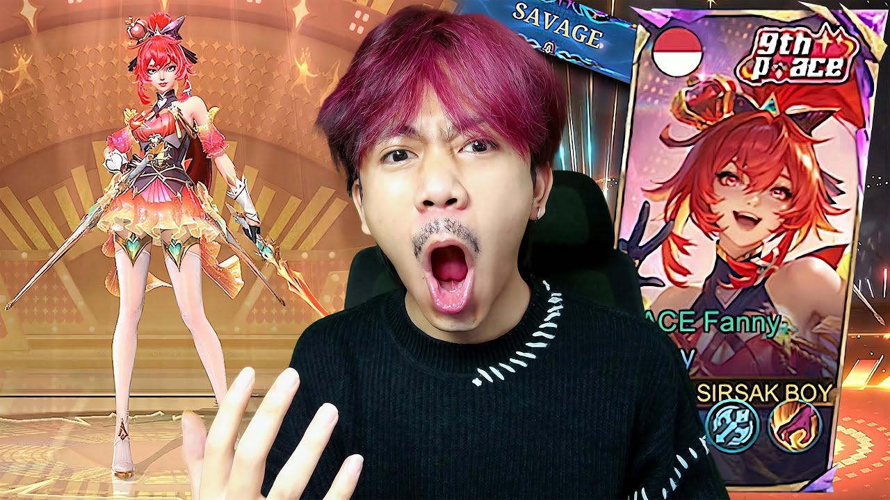 REVIEW SKIN P.ACE FANNY GRATIS LANGSUNG DAPAT BERKAH SAVAGE - Mobile legends
