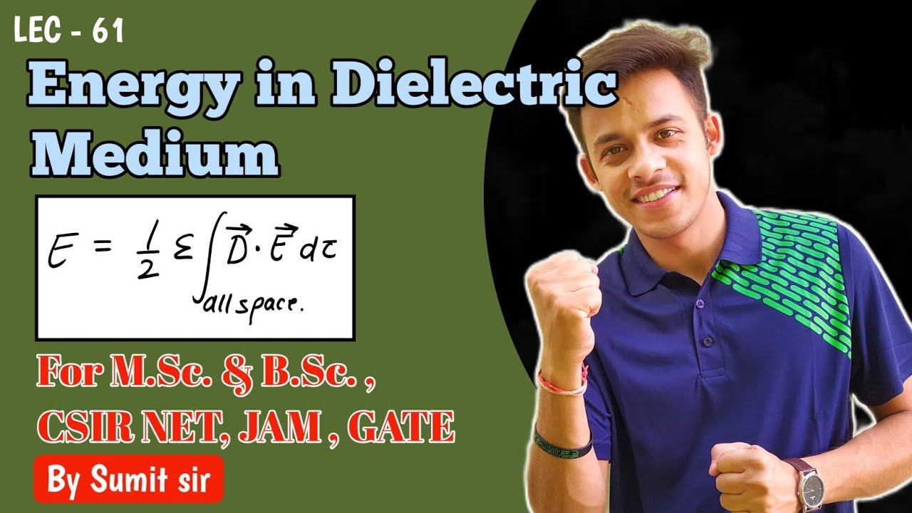 Energy in Dielectric System || Electric energy of electric system in dielectric medium || #csirnet