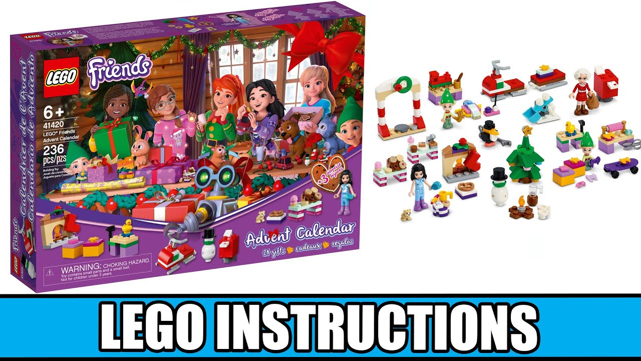 LEGO INSTRUCTIONS - 41420 - LEGO Friends Advent Calendar (2020)