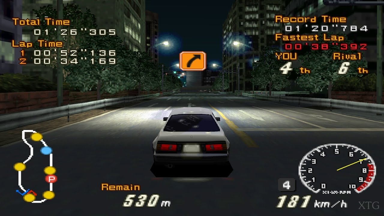 Racing Lagoon PS1 Gameplay HD (ePSXe)