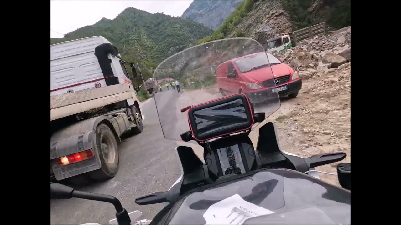 Balkan 2023, SKADAR - PREKAL - THETH, Albanian, POV Africa Twin 1000 Adventure Sports