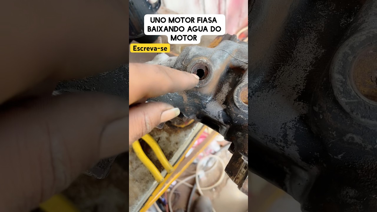 Uno motor fiasa baixando &aacute;gua do motor #uno #baixando #oficina #fiasa #agua #baixando #revisao