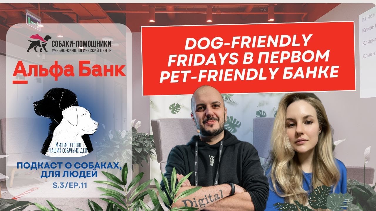 Первый pet-friendly банк в России. Альфа-Банк