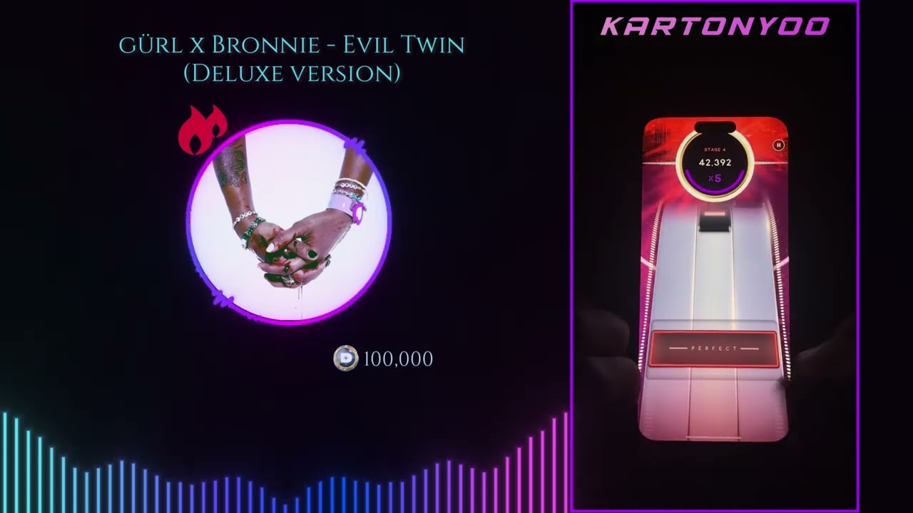 [BeatstarDeluxe] gürl x Bronnie - Evil Twin | Extreme 100k (Handcam + Taps)