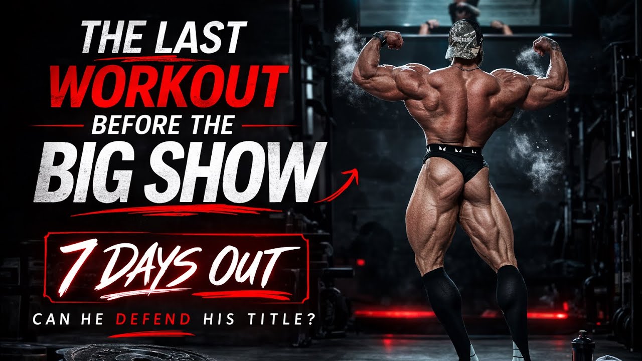Last Back Workout / Can he win Arnold Classic Physique Title