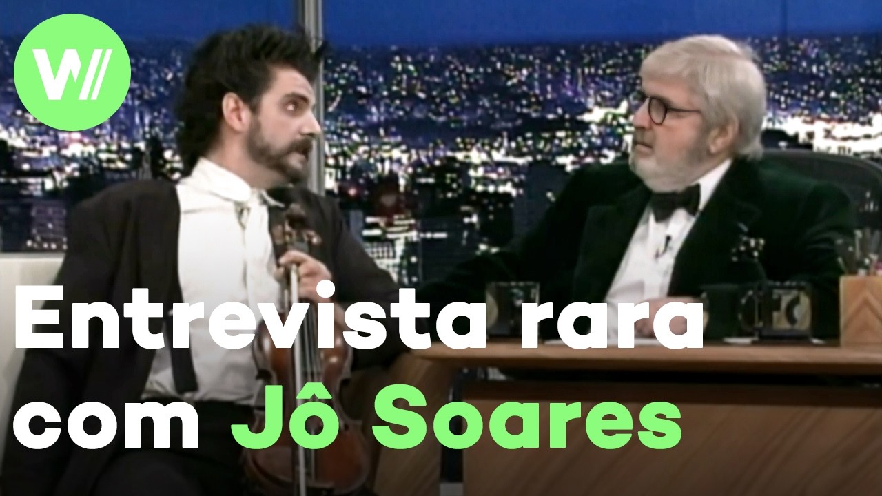 Jô Soares recebe Tangos & Tragédias: uma das primeiras entrevistas do Programa do Jô (2000)