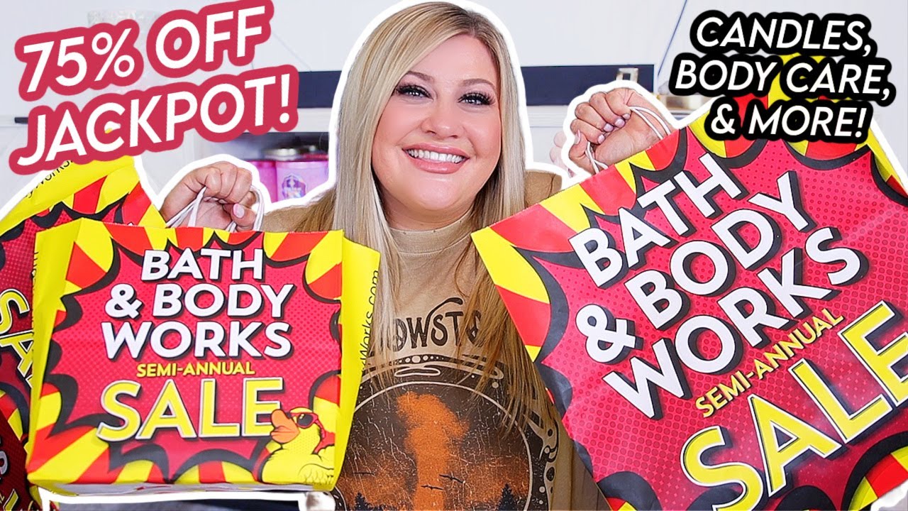 BATH & BODY WORKS SUMMER SALE HAUL 2022!  75% OFF DEALS!