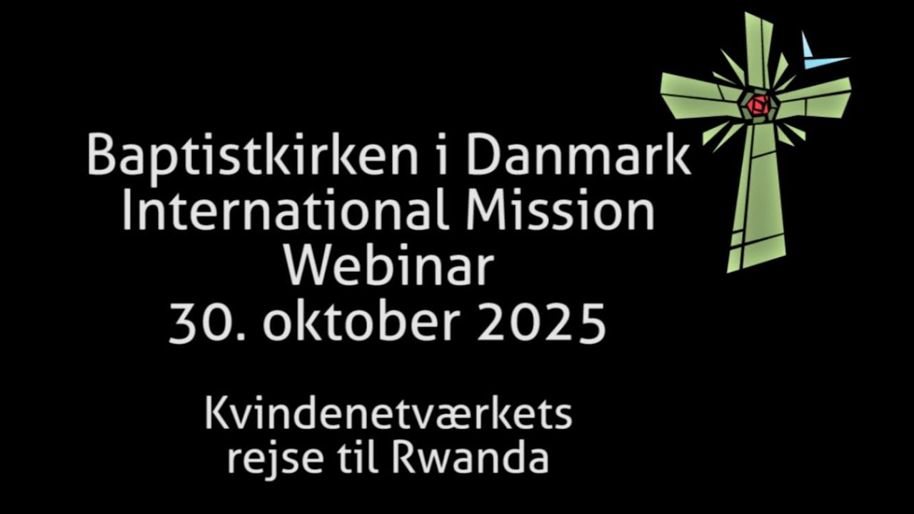 International Mission, webinar 30. oktober 2025