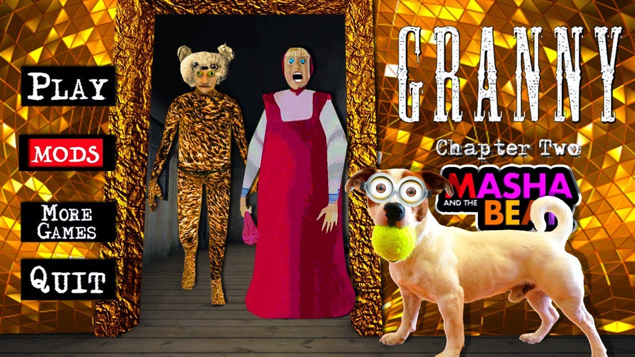 Мод Грани Маша и Медведь ► Granny: Chapter Two ► Прохождение + Побег через дверь